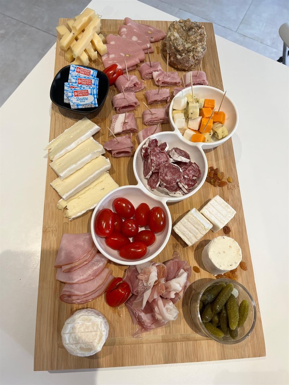 Plateau petit-déjeuner gourmand